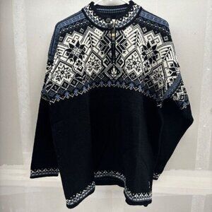 Dale Of Norway 2002 Salt Lake Olympic 1/4 Zip Sweater Nordic Fair Isle XL